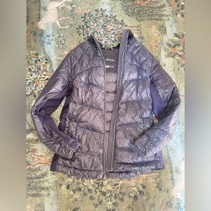 Hooded Marmot puffer jacket (as is)